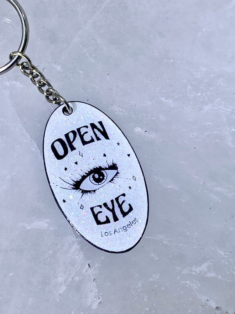 Open Eye Keychain