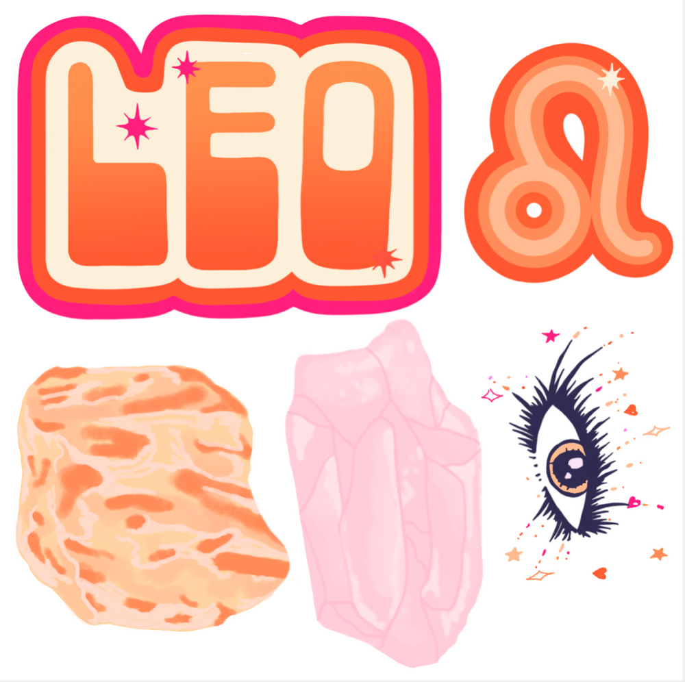 Leo Sticker Sheet