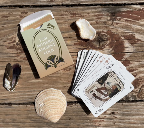 LOTUS CARDS FOR INNER SPACE; A NEW KIND OF OLD GAME. SECOND EDITION: TAROT