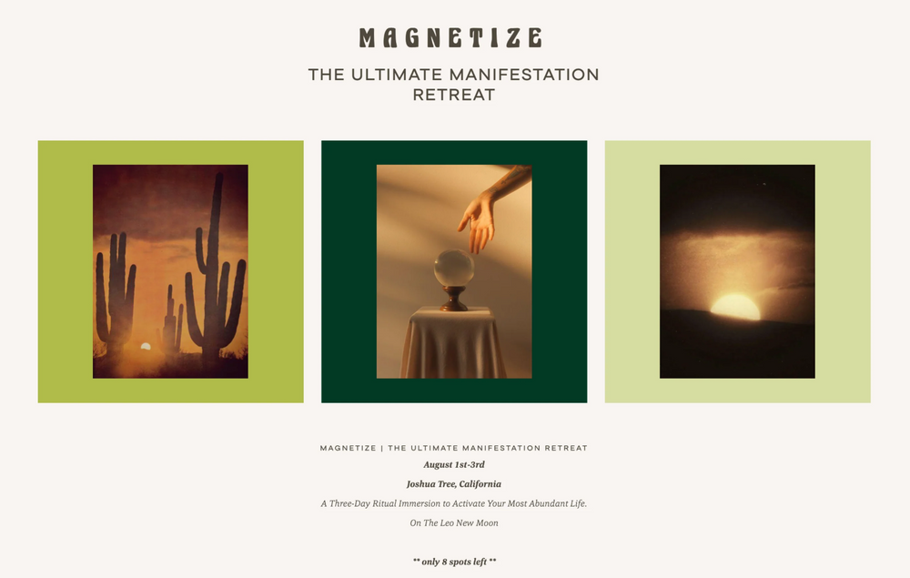 MAGNETIZE: The Ultimate Manifestation Retreat