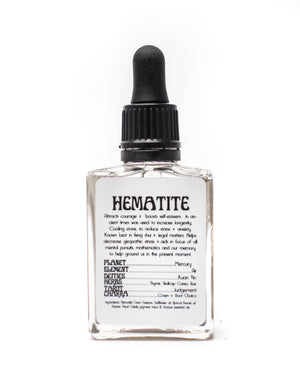 Hematite Gem Essence Ritual Oil