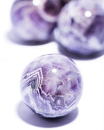 Chevron Amethyst Sphere