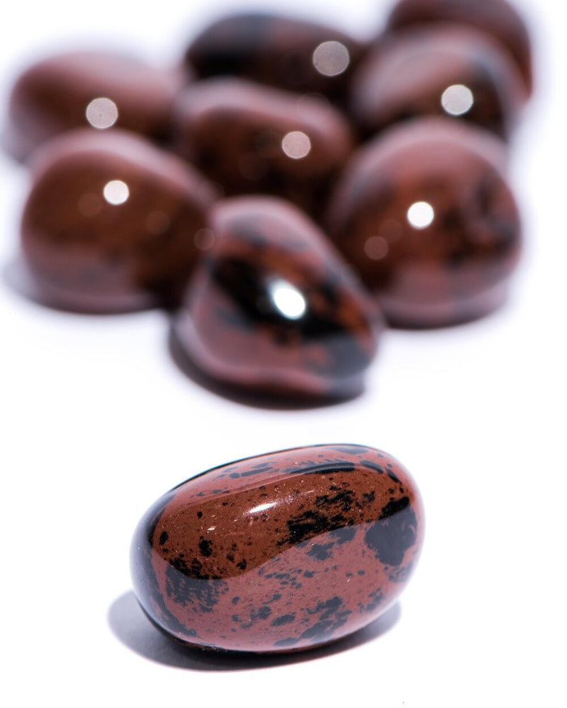 
                
                    Load image into Gallery viewer, Mahogany Obsidian Tumbled
                
            