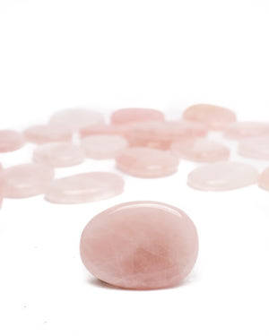 
                
                    Load image into Gallery viewer, Rose Quartz Worry Stone
                
            
