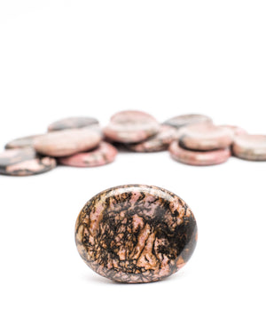 Rhodonite Worry Stone