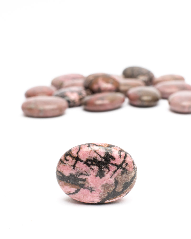 
                
                    Load image into Gallery viewer, Rhodonite Worry Stone
                
            