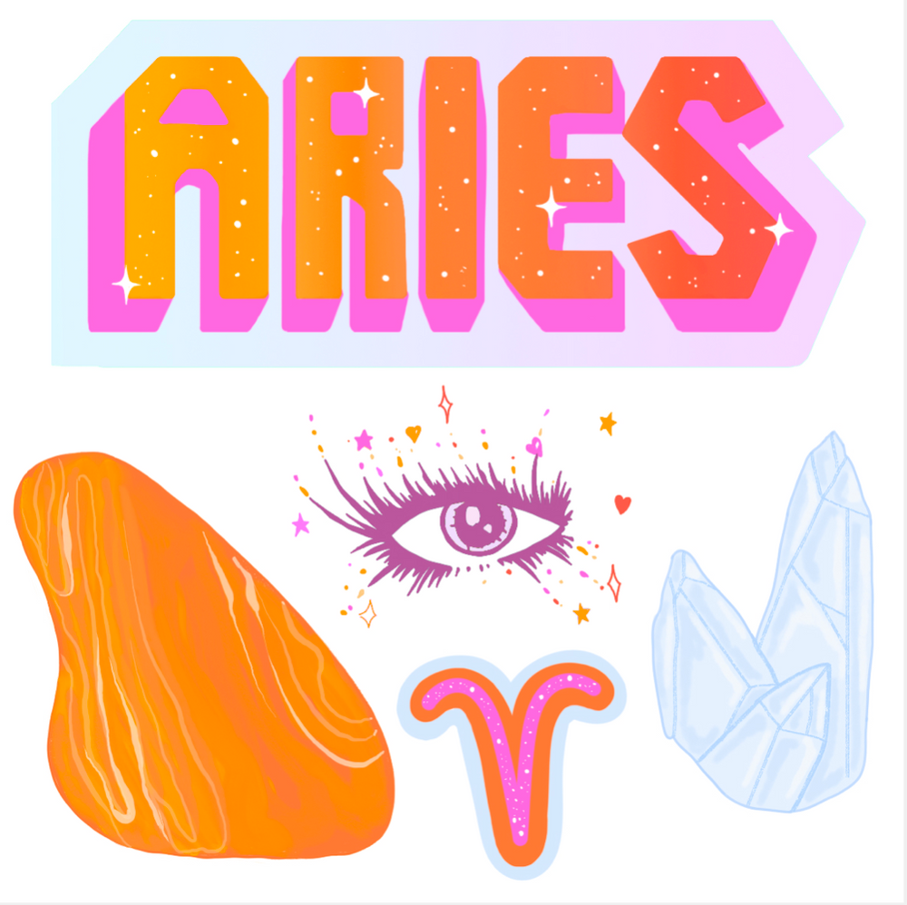 Aries Sticker Sheet