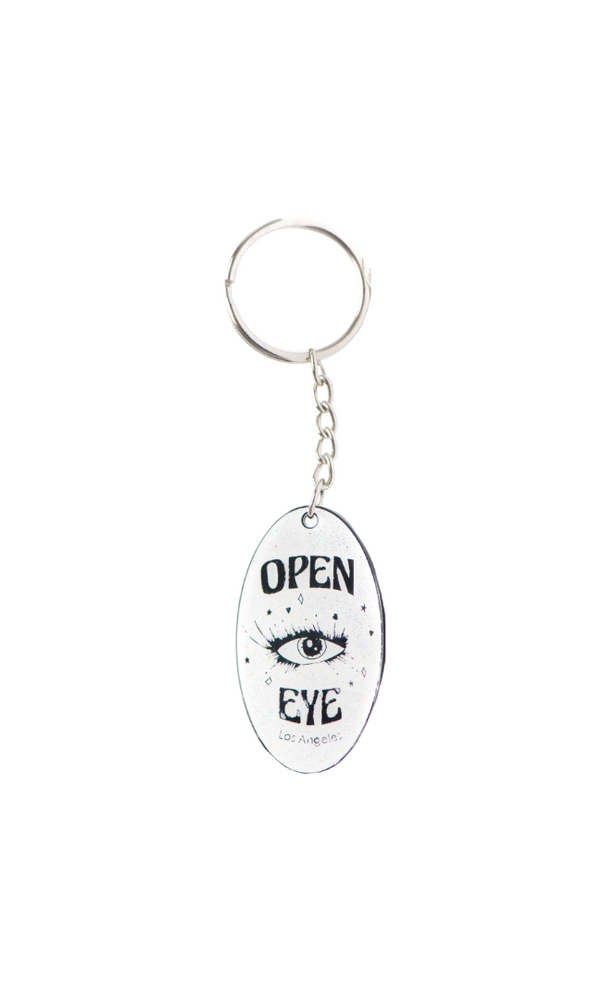 Open Eye Keychain