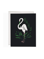 Egrets Baby Greeting Card