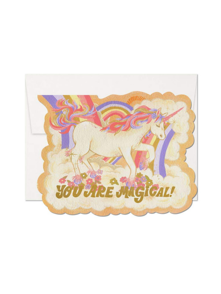 
                
                    Load image into Gallery viewer, Magical Unicorn Greeting Card
                
            